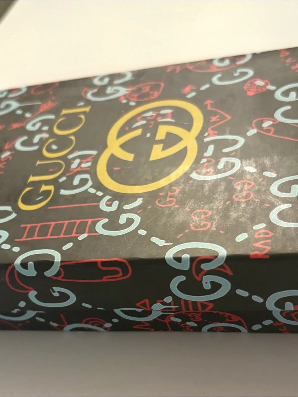 Gucci Black Canvas Bi-Fold Wallet with Logo Band - nwot in box w/wrap paper - Picture 13 of 13